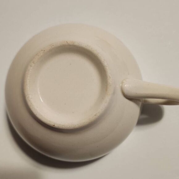 Homer Laughlin Golden Wheat Vintage 22k Set of 4 Tea Cups - Picture 7 of 15